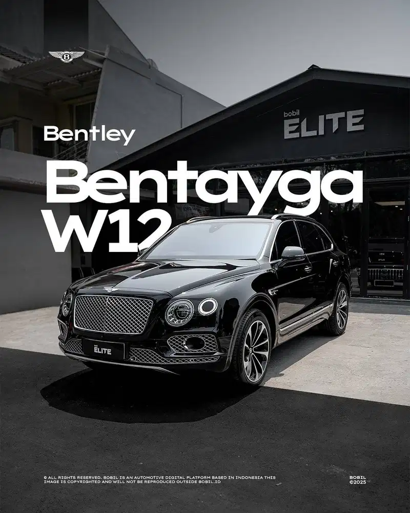 2016 Bentley Bentayga W12 Beluga Black