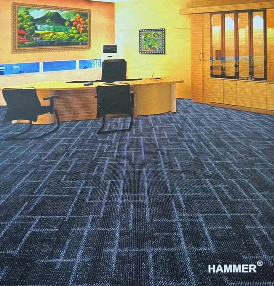 Karpet Tile untuk Kantor meteran