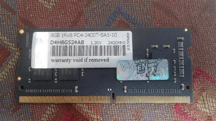 RAM Sodimm DDR4 & DDR3 8 Gb