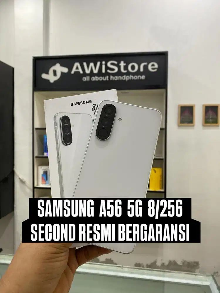 SAMSUNG A56 5g 8/256GB SECOND BERGARANSI RESMI