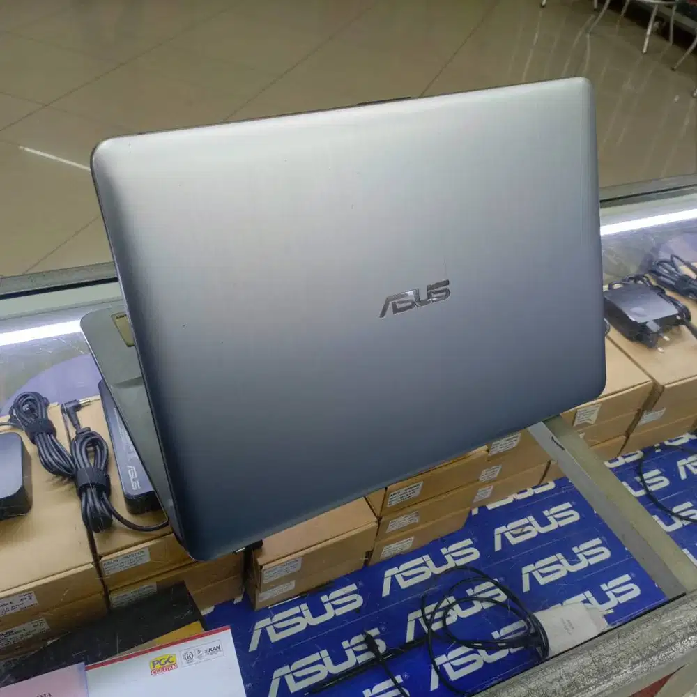 laptop asus x441 intel celeron ram 4gb sudah ddr4 ssd 128gb siap pakai
