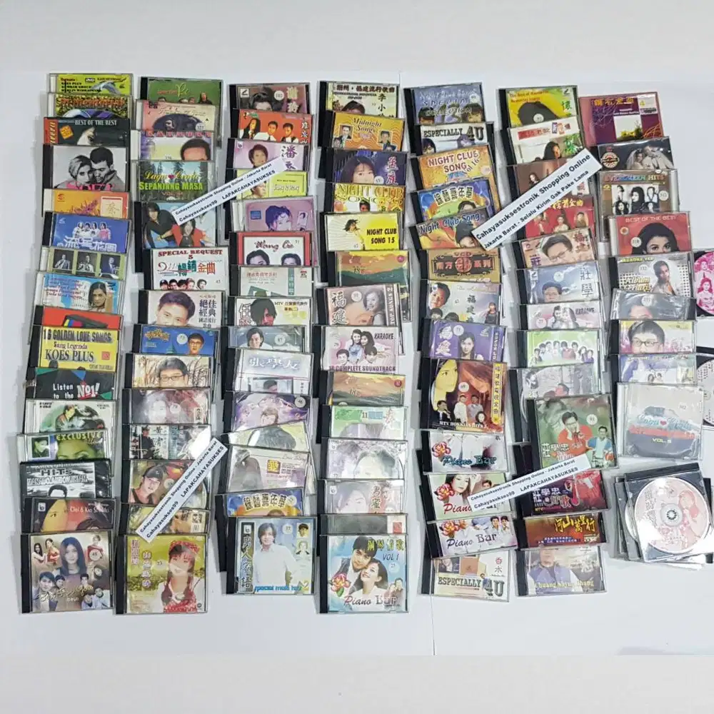 VCD Music Karaoke Kondisi Second Masih Bagus