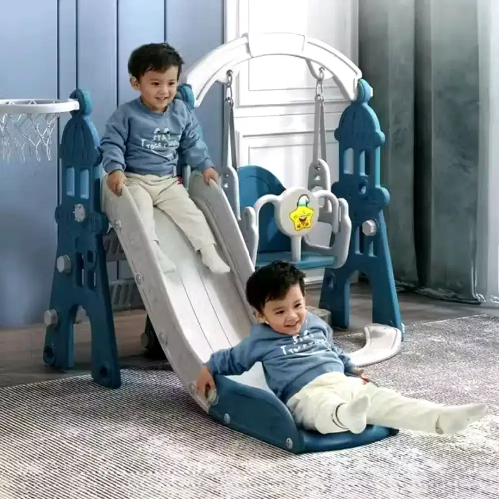 Perosotan set ayunan Molion anak sudah free bola dan pasang ditmpt