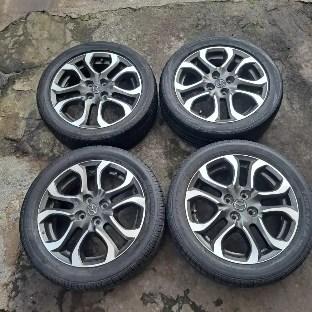 Velg dan ban r16 mazda skyactive original mazda