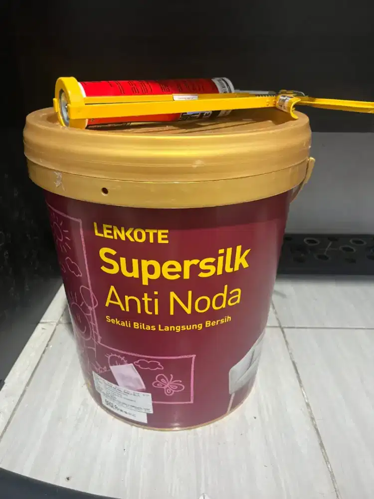 DIJUAL SEMUA : Lenkote Jual cat luar dan dalam, tiner perontok cat