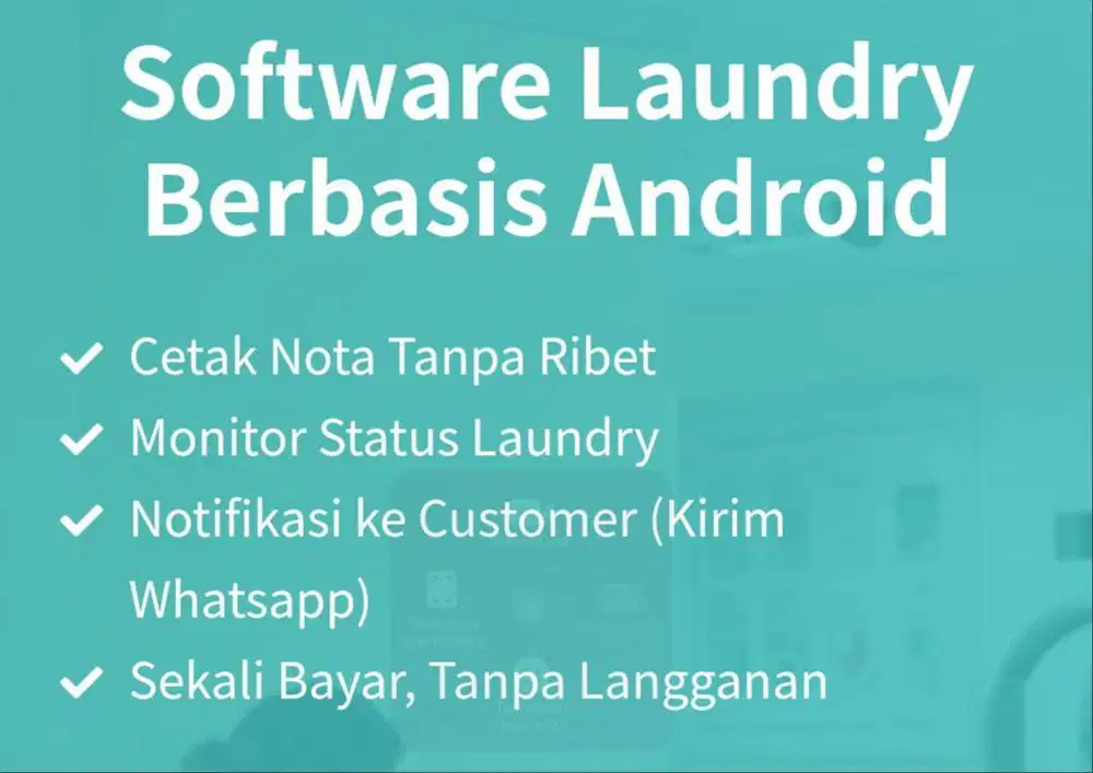 Aplikasi Laundry untuk Android