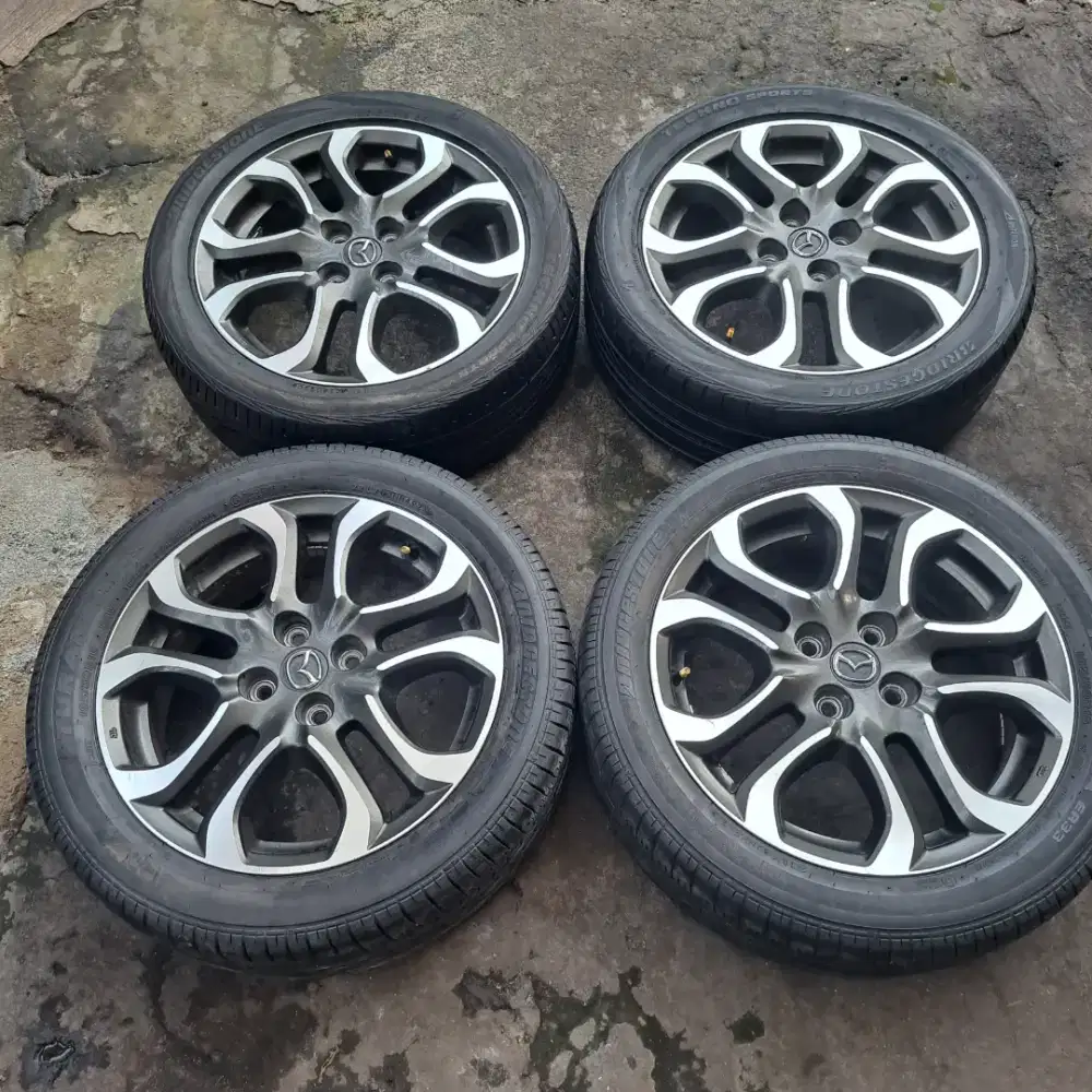 Velg mazda skyactive ring 16 original velg dan ban mazda bisa tt