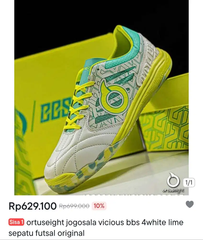 Sepatu BBS ukuran 42.43