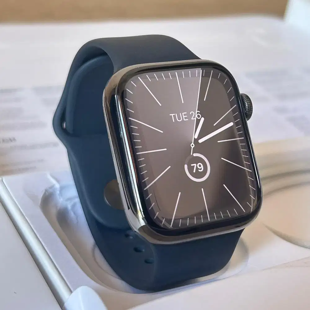 Apple Watch Series 9 45mm Stainless Steel Graphite Original iwatch