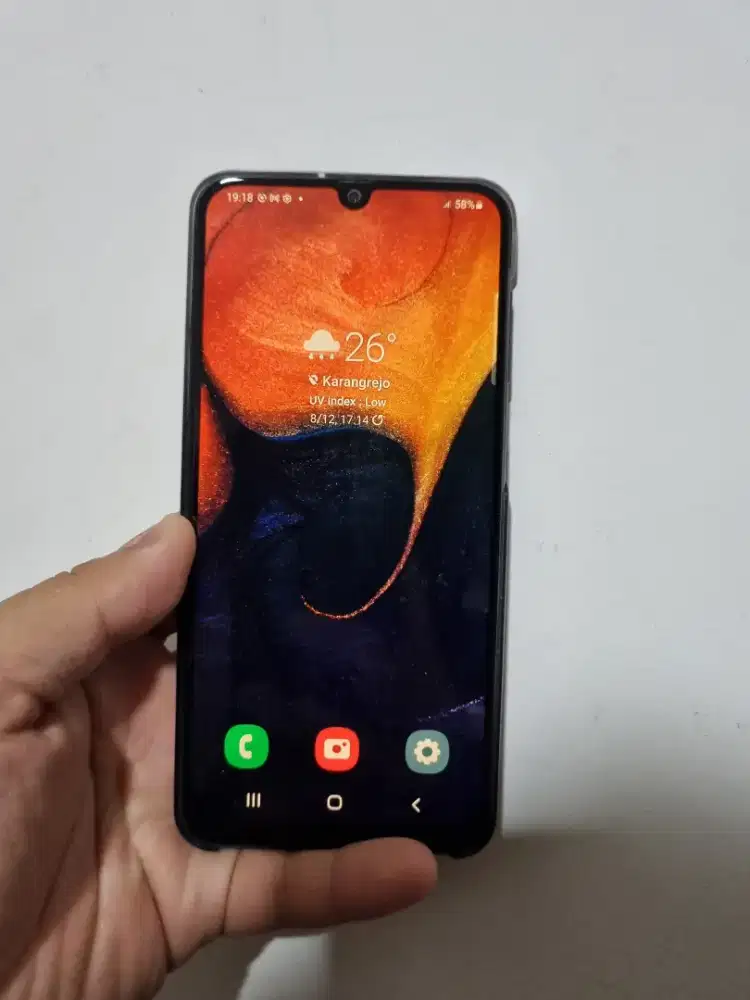 Samsung A50 4gb/64gb Tangan Pertama Dari Baru Mulus SEIN