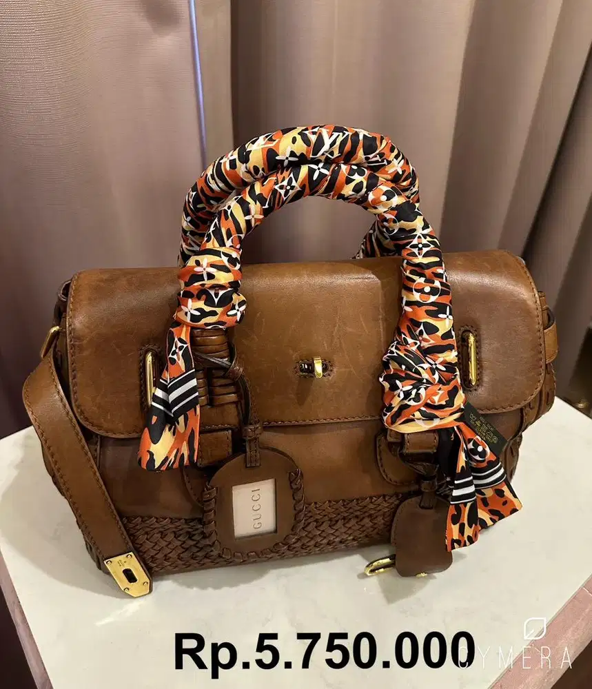 Gucci Brown Leather Handmade