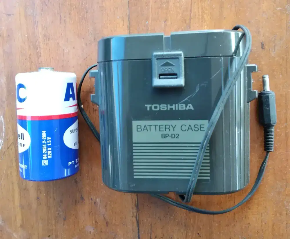 Batere Casing wadahbattery power bank walkman  lawas toshiba