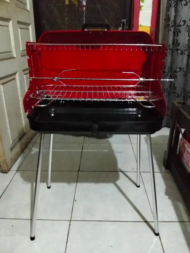 Jual sheet metal briefcase barbecue atau panggangan ikan dan ayam