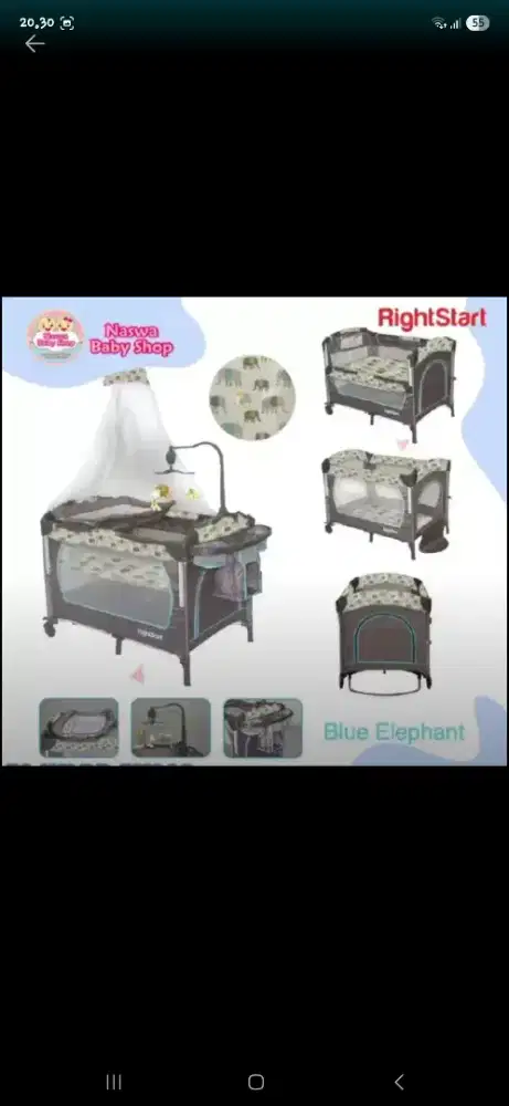 Tempat tidur bayi