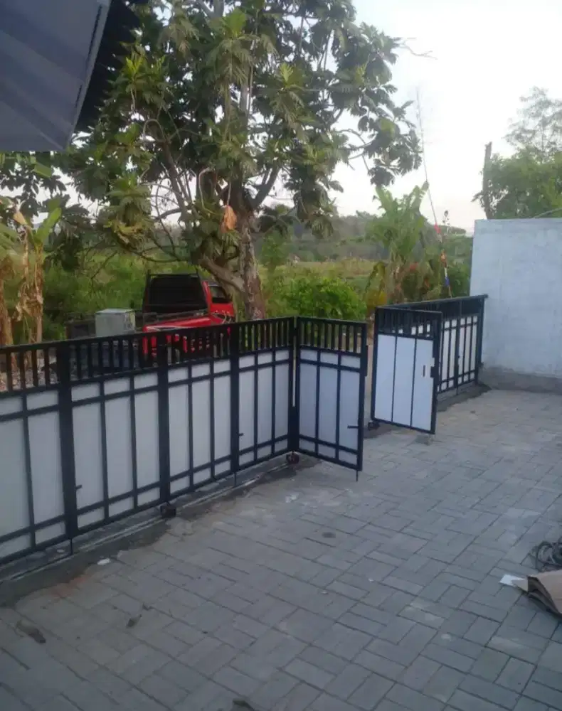 Pagar lipat minimalis