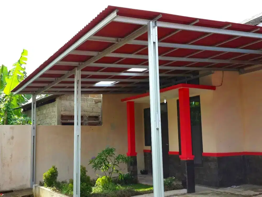 Kanopi bajaringan minimalis