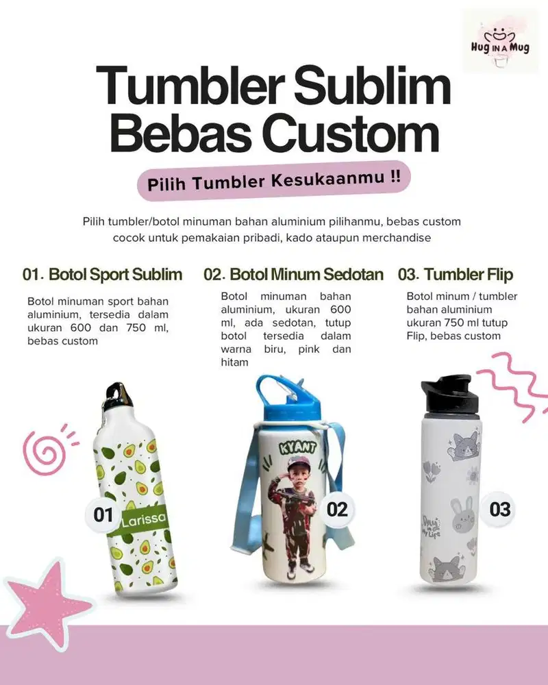 TUMBLER CUSTOM 550ML