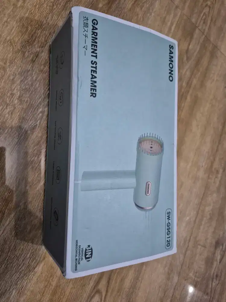 Preloved - SAMONO Garment Steamer Iron SW-GSG120 warna Hijau