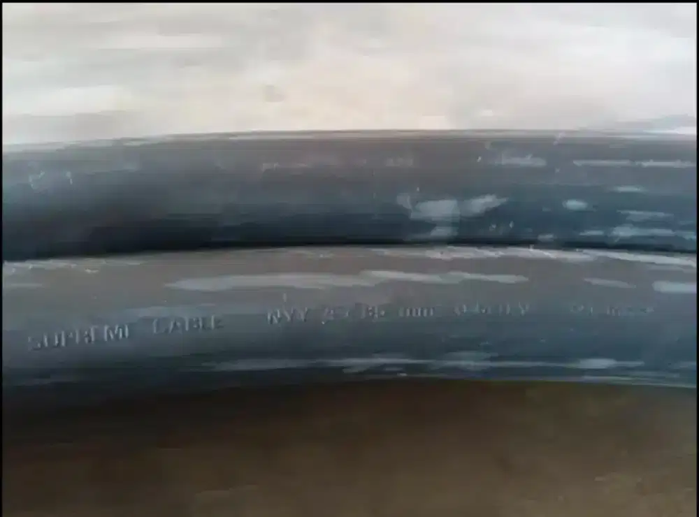 Kabel Tufur NYY Merek Supreme Ukuran 4x95mm Dijamin Original