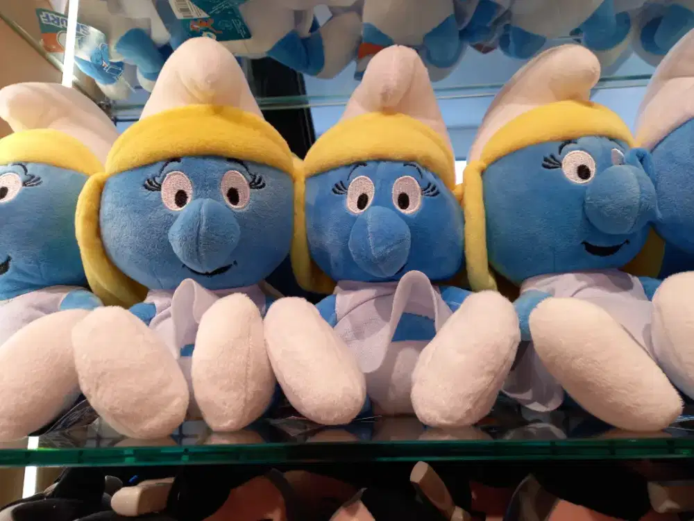 JUAL Boneka Smurf