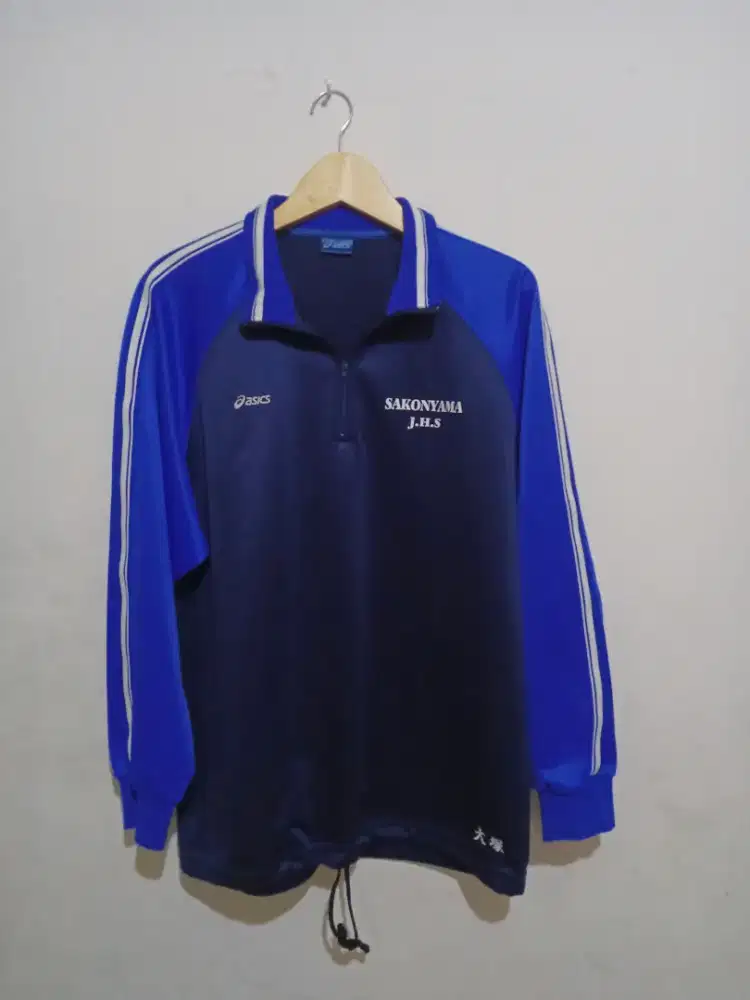 Jaket Halfzipper Asics