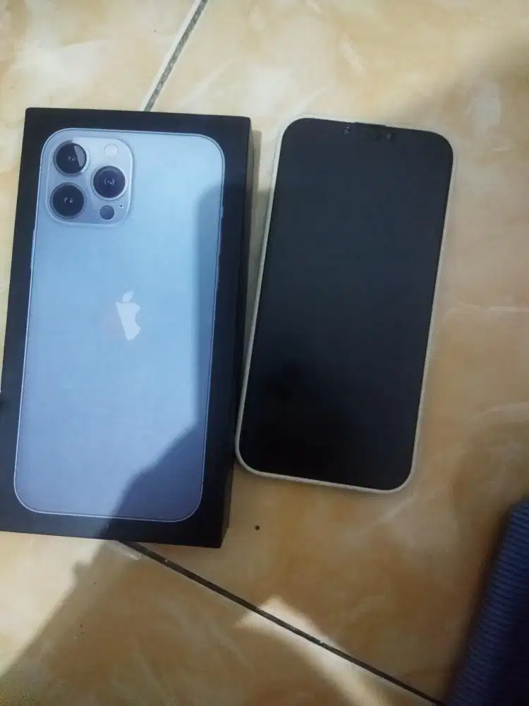 Iphone 13 promax sierra blue 128gb