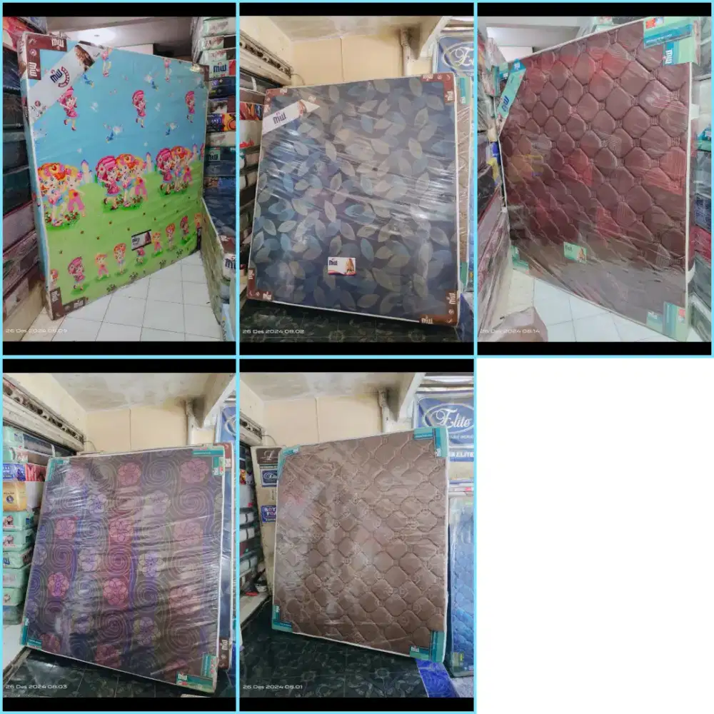 Kasur american garansi tebal 14cm dan 18cm size 180x200 madiun