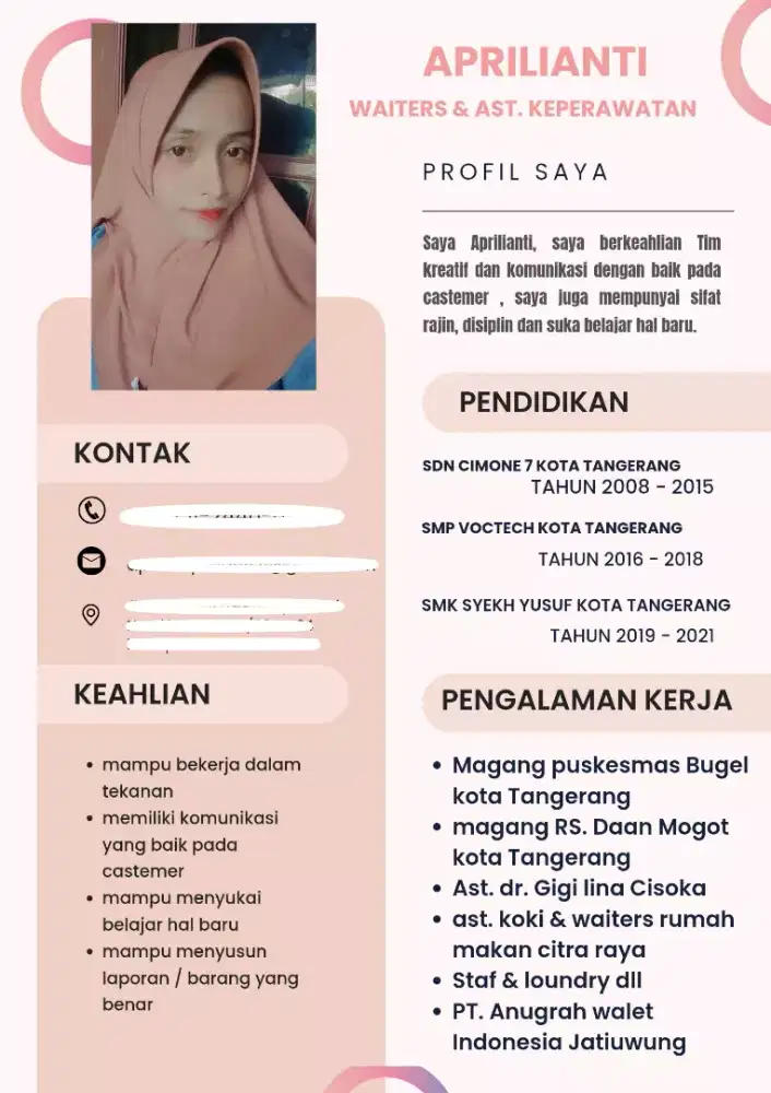 Info lowongan pekerjaan
