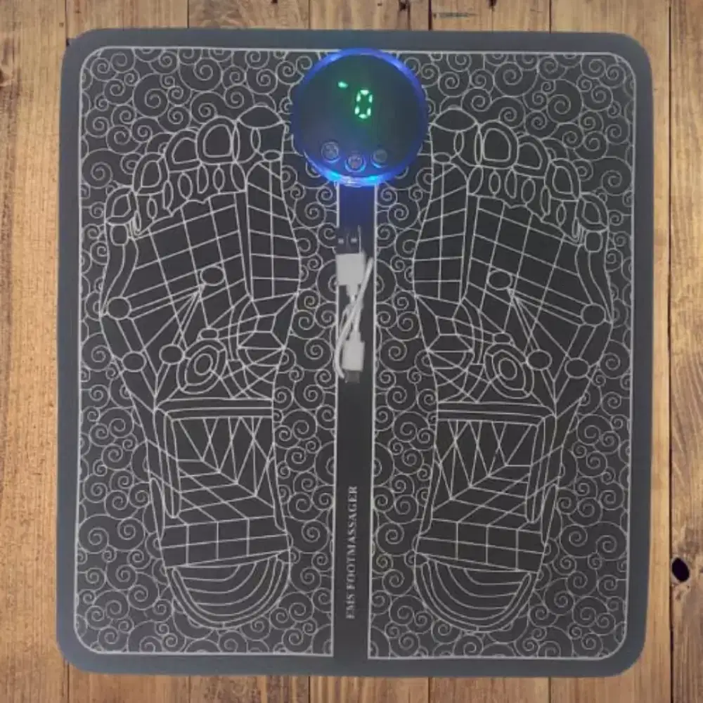 Matras Elektrik Digital Alat Pijat Kaki Gelombang Listrik Portabel