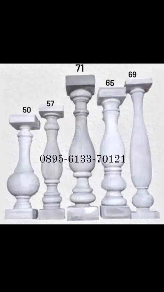 Pion Beton-Pagar Beton -Railing Pagar-Railing Beton-Catur Beton