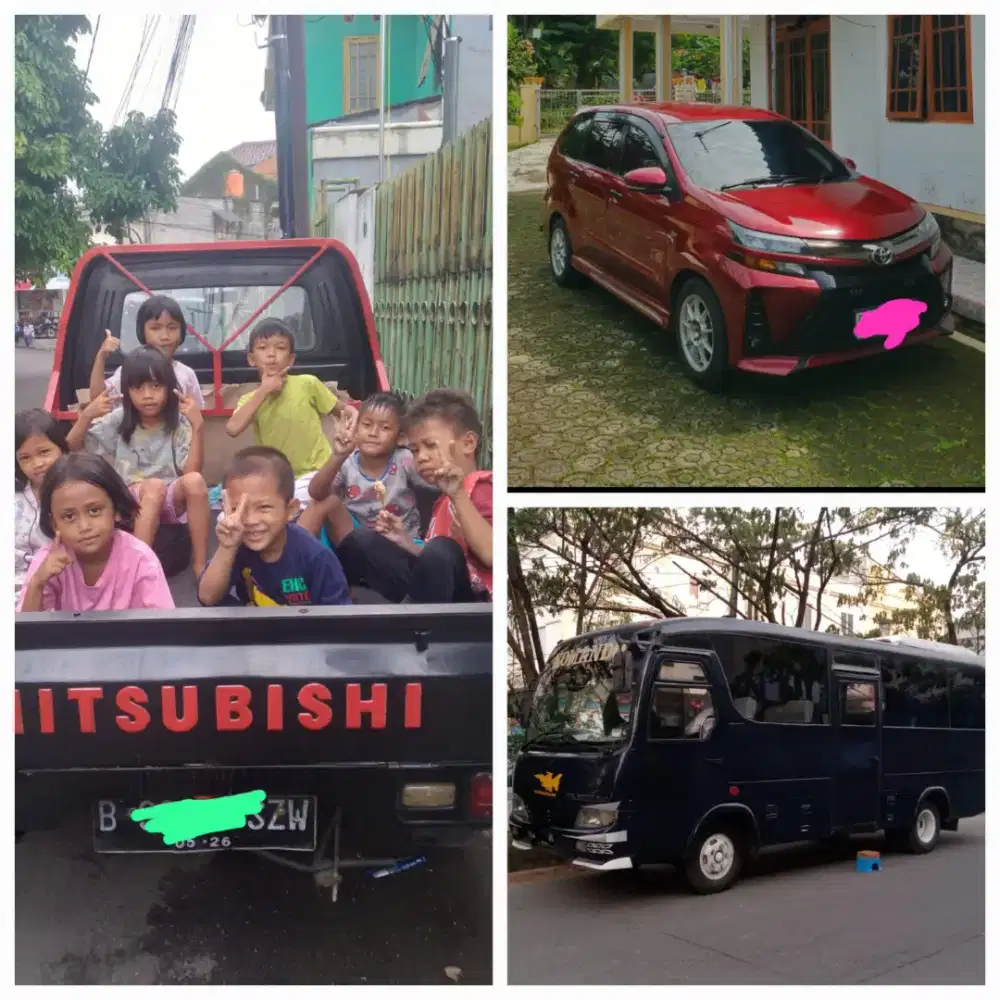 sewa mobil bus dan pick up