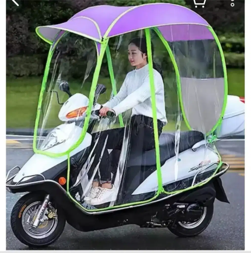 Payung kanopi motor UNGU