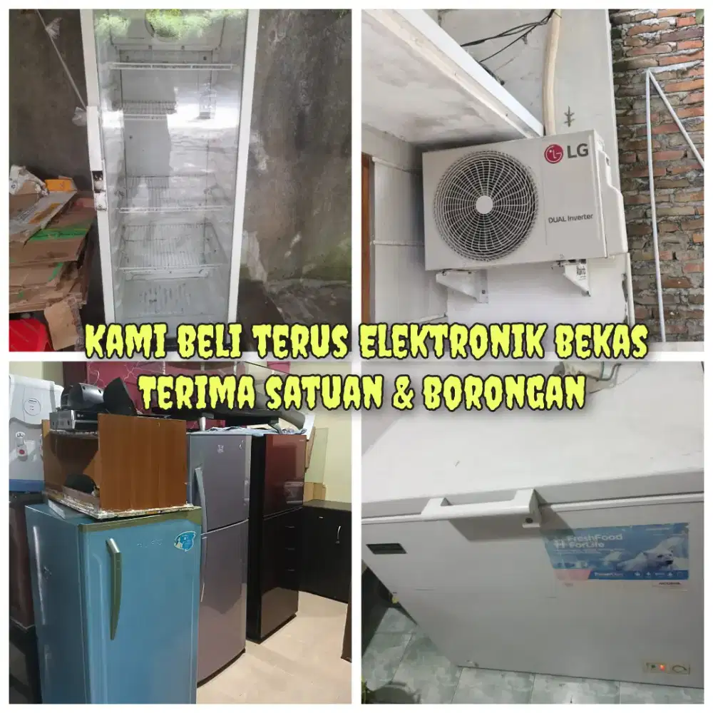 Terima Terus Barkas Kulkas, Freezer, Showcase dan elektronik lainnya