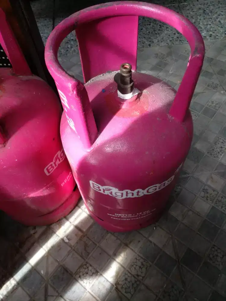 Tabung Gas 12 Kg Bright Gas Orange Mulus Sesuai Foto