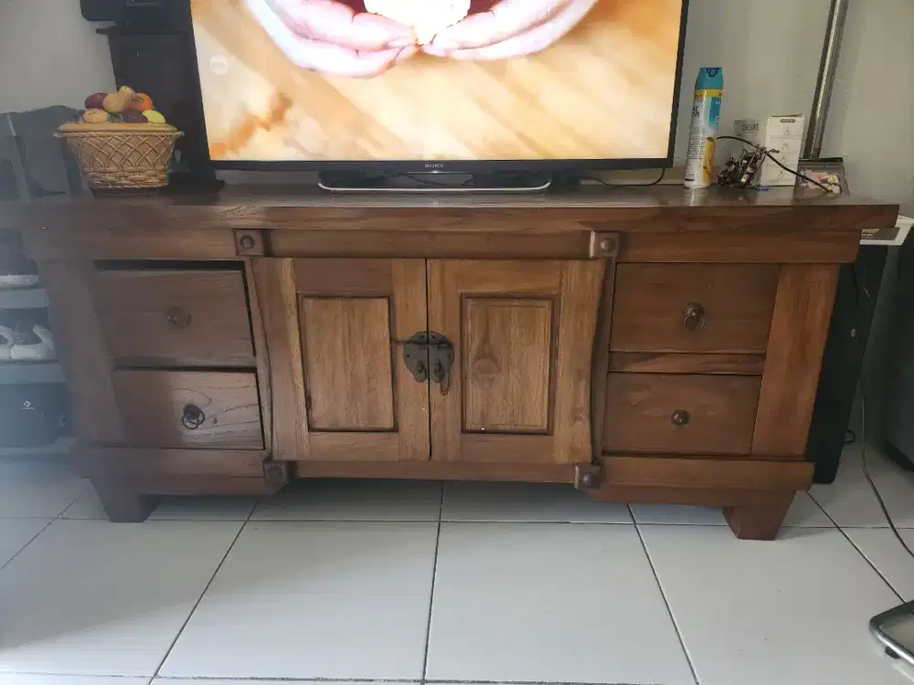 Kayu solid semi jati