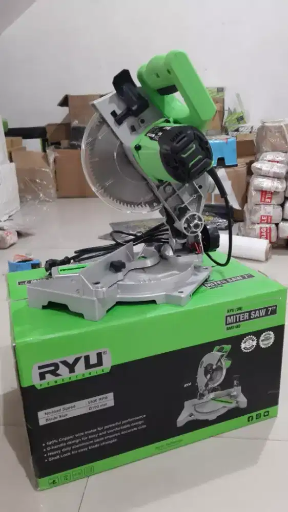 Mesin potong alumunium 7 inch ryu