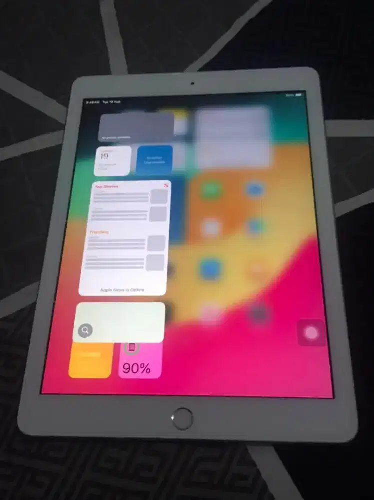 Apple iPad Generasi 6 (2018) White 32GB WI-FI Only Mulus Normal