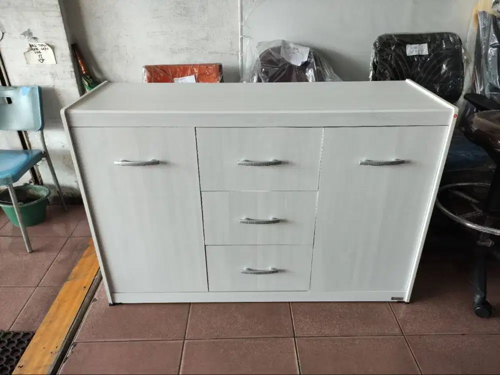Lemari Serbaguna CR120 lunar kantor laci kantor Kabinet Serbaguna