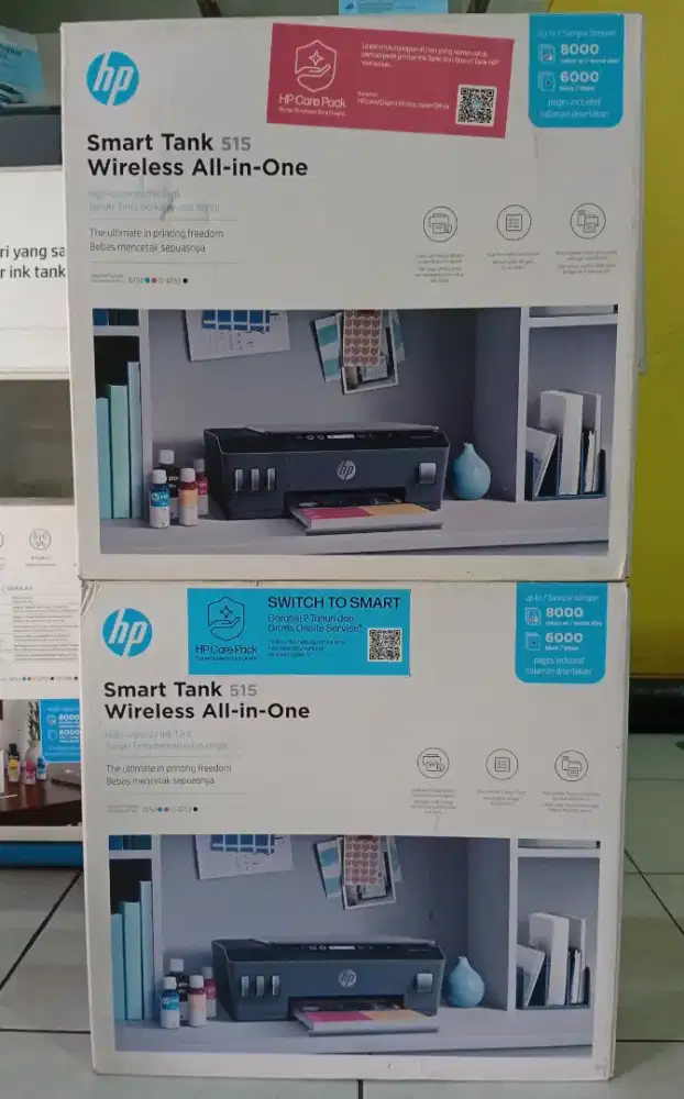 Printer HP Smart Tank 515 Print Scan Copy Wi-Fi