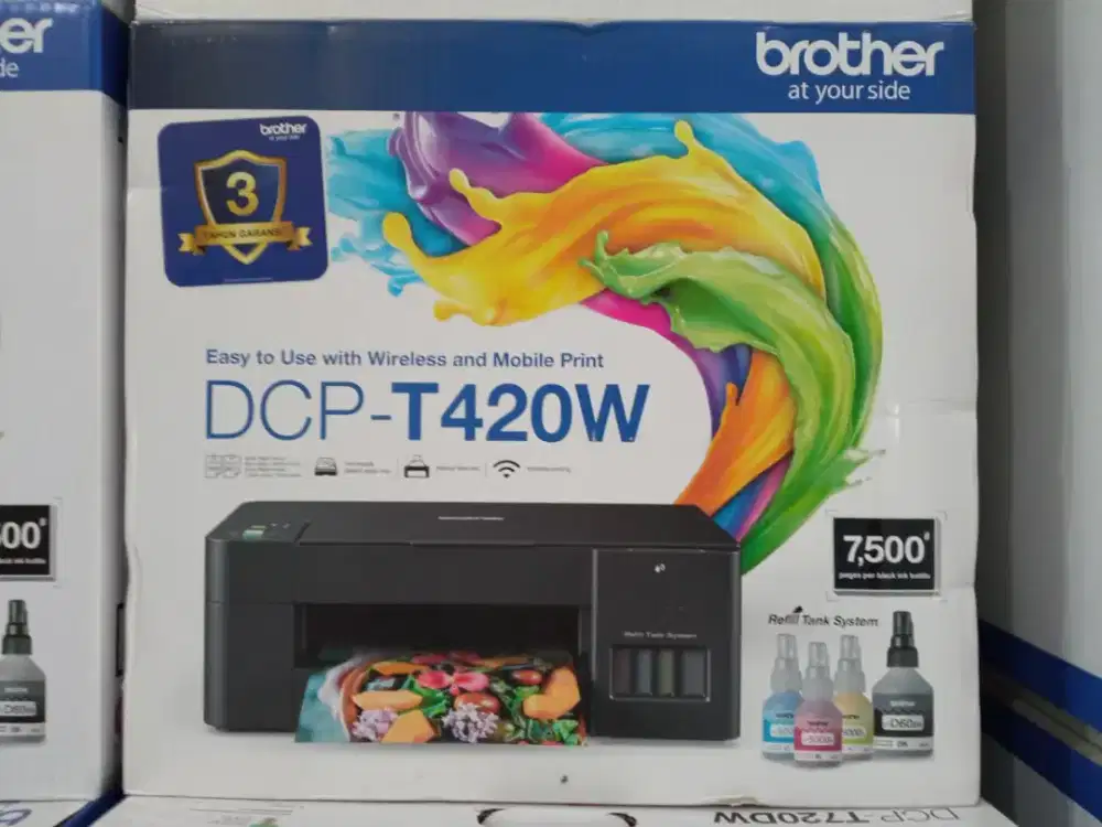 Printer Brother DCP-T420W All in one WiFi  Garansi Resmi 3 Tahun.