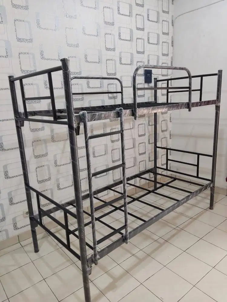 Ranjang Susun Billy New Aster ranjang Tingkat kuat Ranjang Besi Bagus