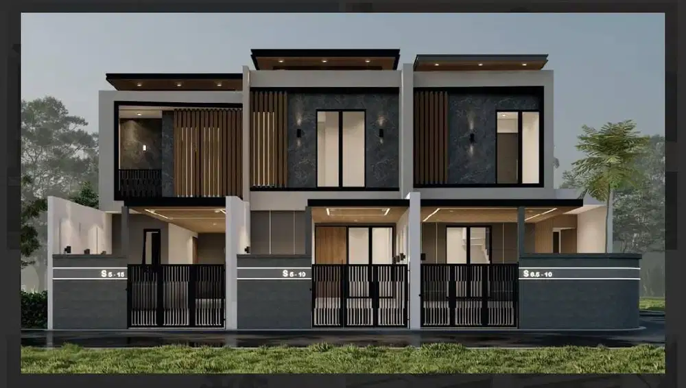 Dijual Rumah Baru Gress Modern Tropical Semolowaru Ada 5 Unit