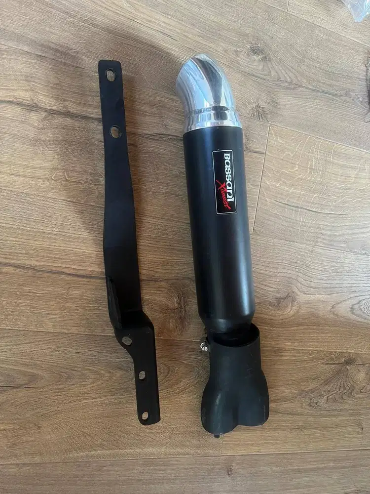 Knalpot harley touring Bassani xhaust 2 in 1 for M8 engine