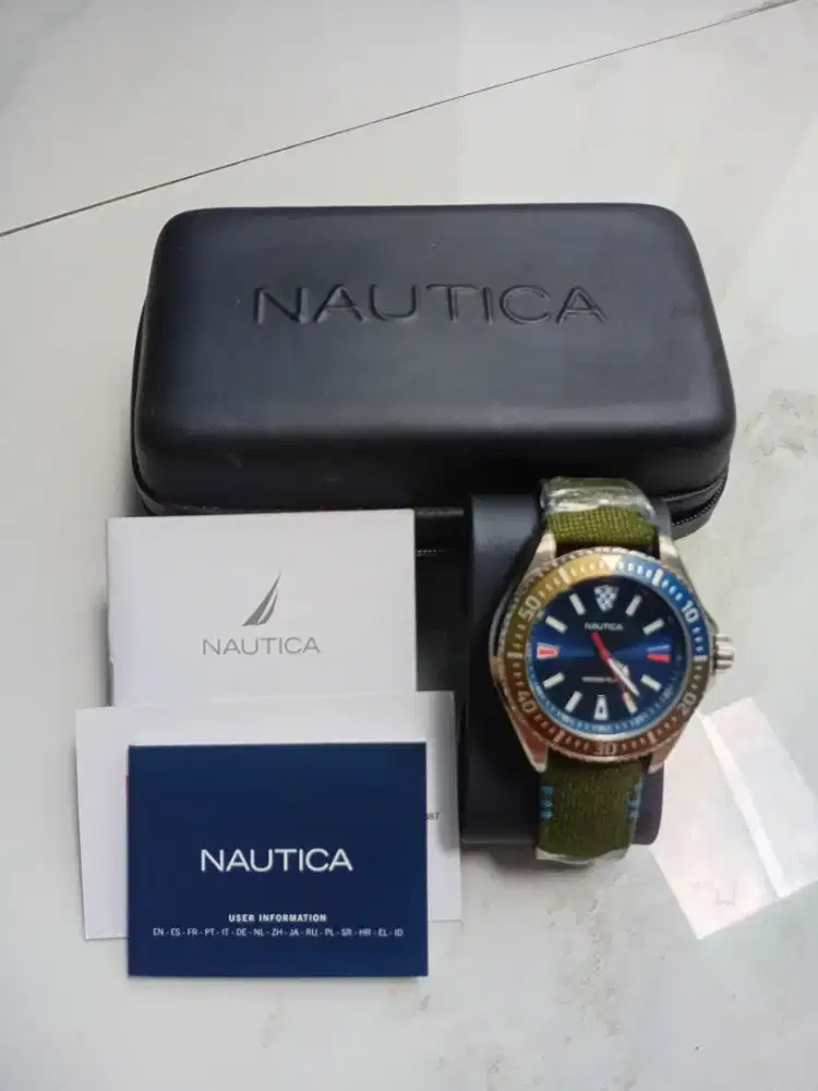 DIJUAL jam tangan pria Nautica Baru