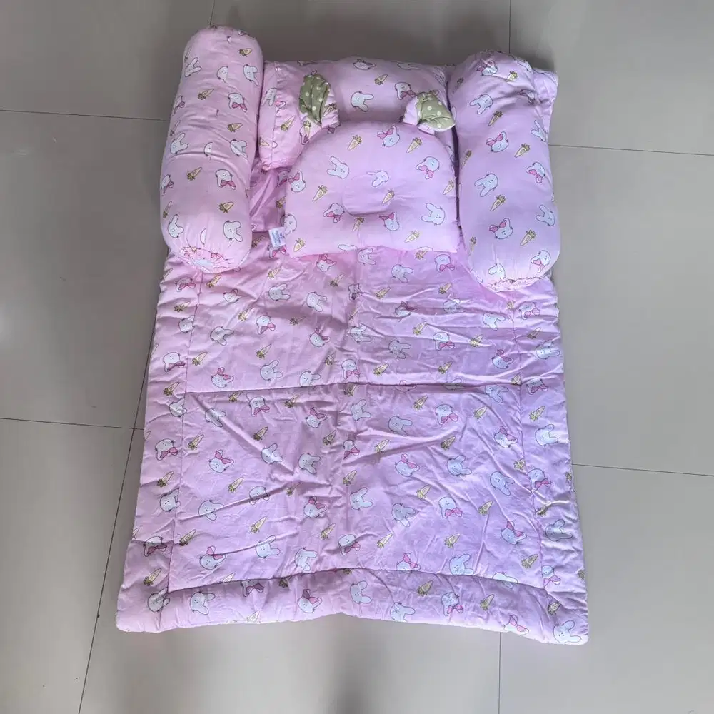 Bedcover set bayi katun jepang