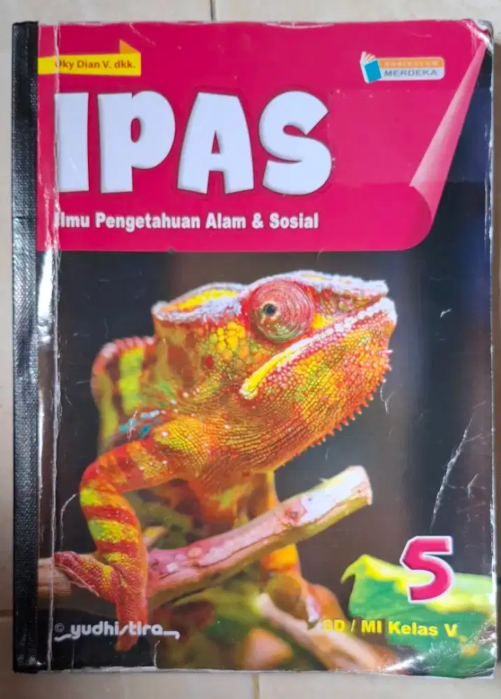 Preloved buku IPAS Yudhistira kurikulum merdeka kelas 5 SD