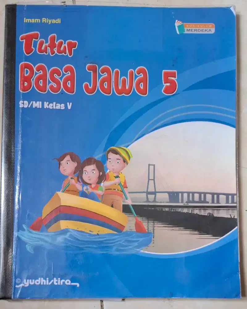 Preloved buku tutur basa Jawa Yudhistira kurikulum merdeka kelas 5 SD