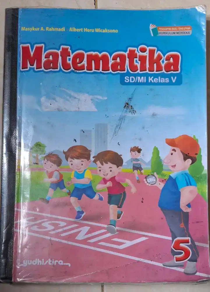 Preloved buku Matematika Yudhistira kurikulum merdeka kelas 5 SD