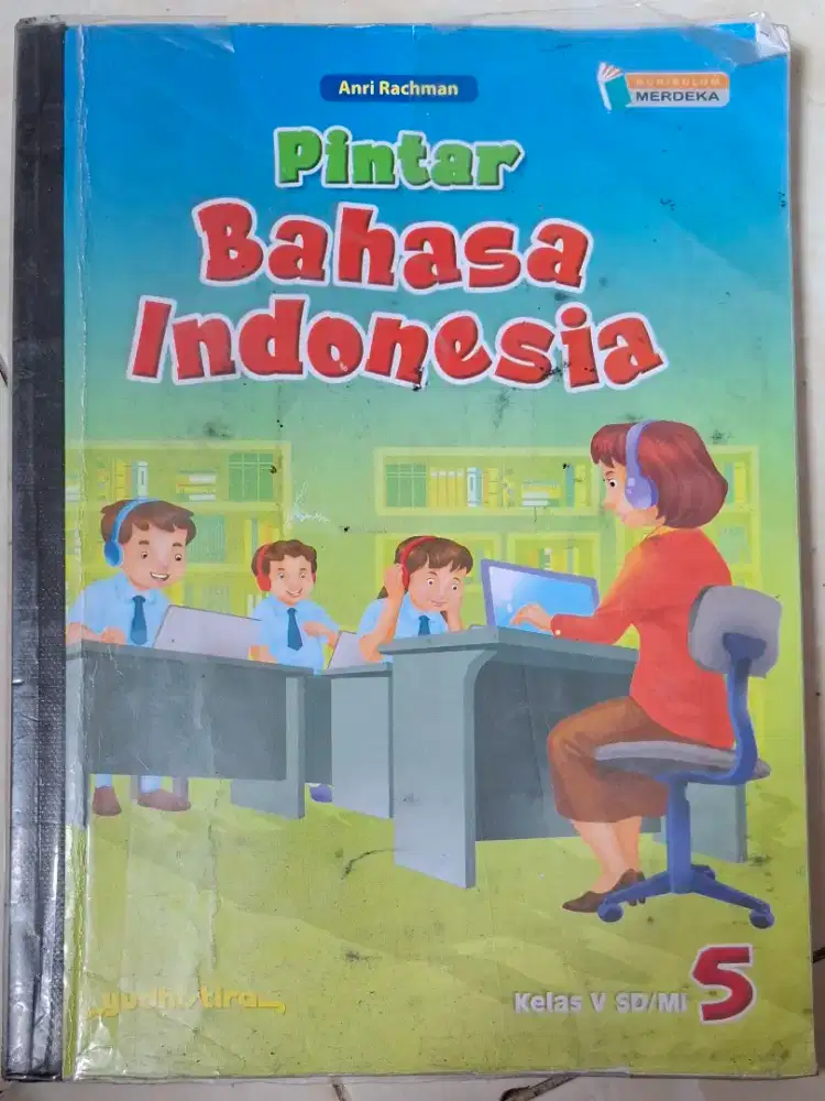 Preloved buku Bahasa Indonesia Yudhistira kurikulum merdeka kelas 5 SD