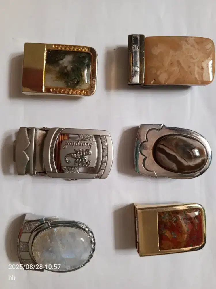 Sabuk ikat pinggng akik antik